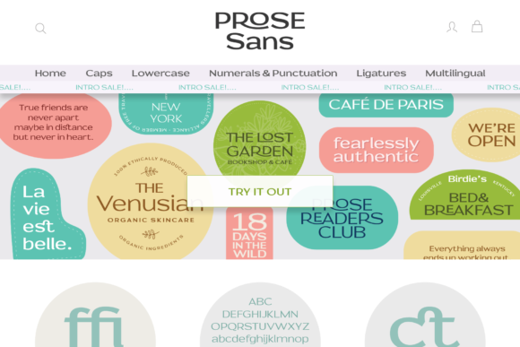 Prose Font PNG with transparent background - Preview 6
