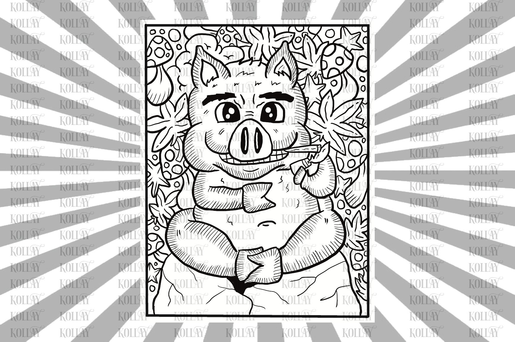 Stoner Coloring Page