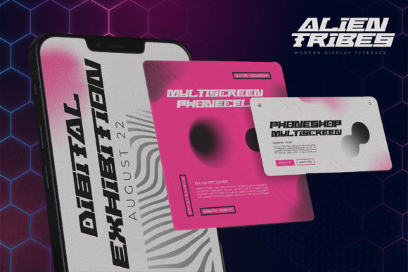 Alien Tribes Font - Preview 1
