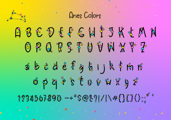Aries Font - Preview 3