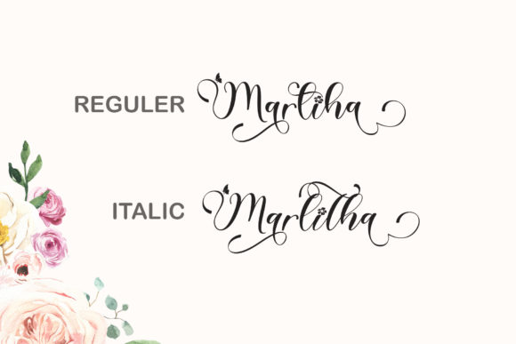Beautiful Spring Font - Preview 4