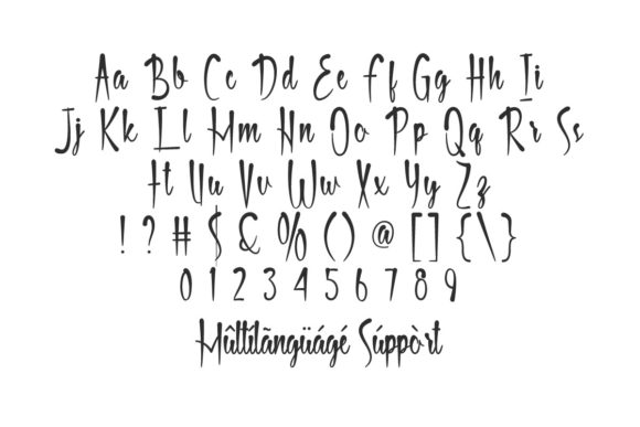 Dream Party Font PNG with transparent background - Preview 3