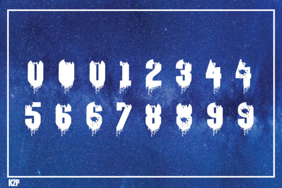 Dripping Font - Preview 2