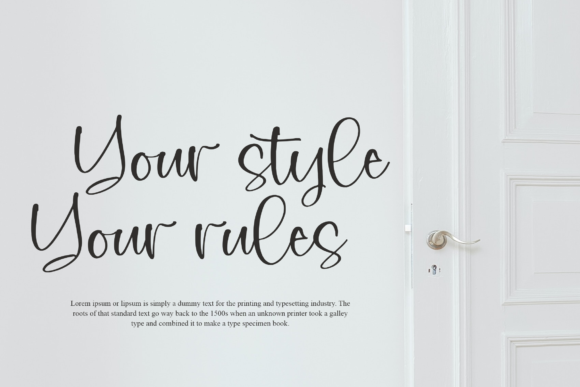 Fantasy Emilia Font PNG with transparent background - Preview 6