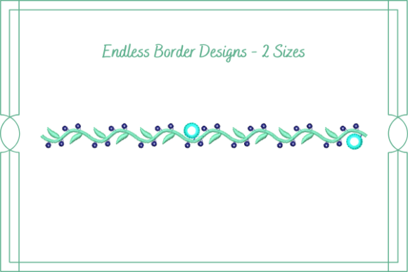 Floral Endless Border