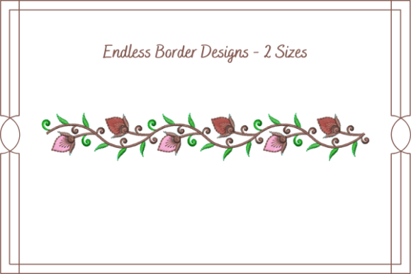 Floral Endless Border
