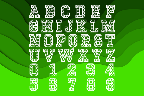 Golf Club Font - Preview 1