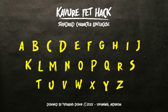 Kavure Fet Hack Font PNG with transparent background - Preview 6