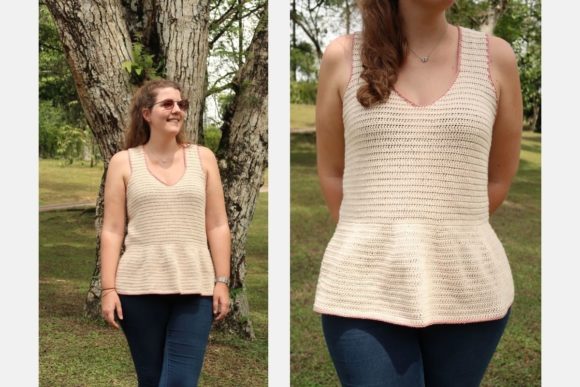 Peplum Summer Top