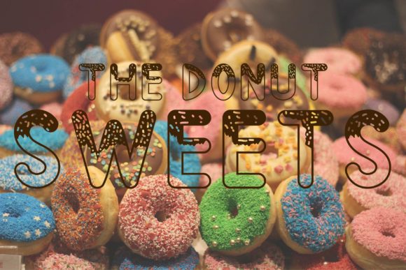 Sweets Decorative Font By Doodle Alphabet