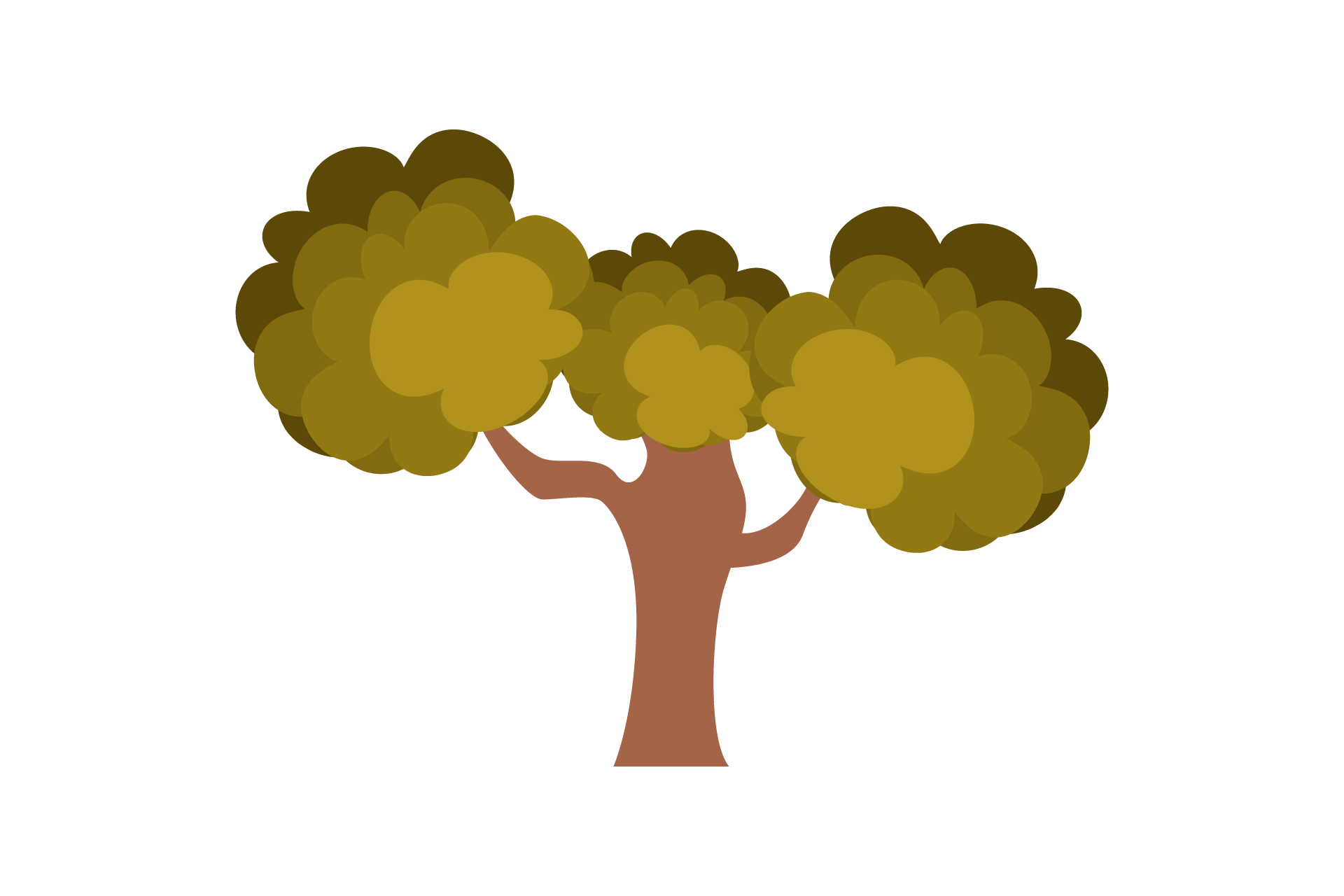 Bush Tree Plant Graphic by bestinputstudio · Creative Fabrica