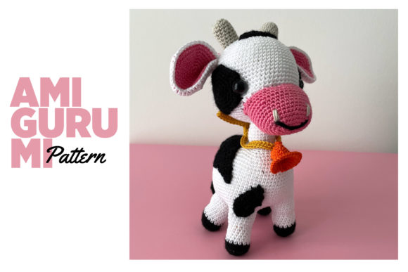CROCHET PATTERN: Cute Cow