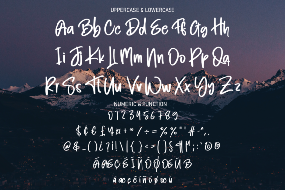 Cold Night Font - Preview 6