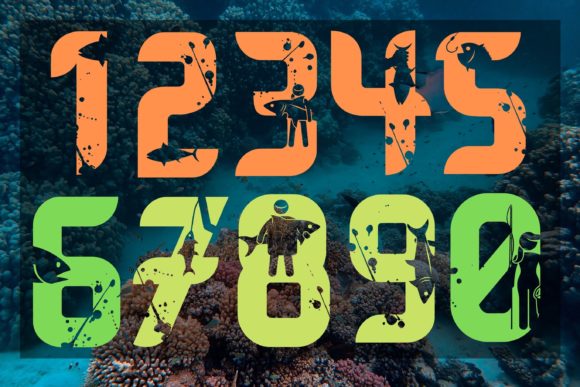 Deep Blue Sea Font - Preview 2