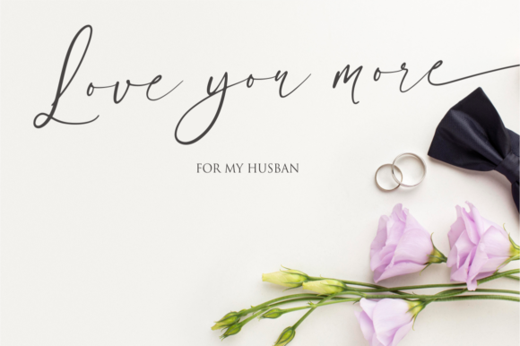 Get Married Font - Preview 1