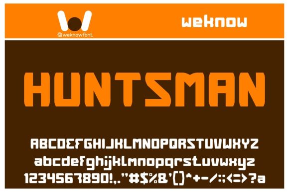 Head Hunter Font - Preview 1