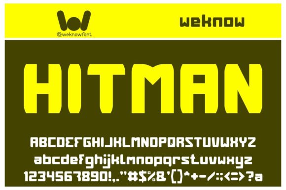 Head Hunter Font - Preview 2