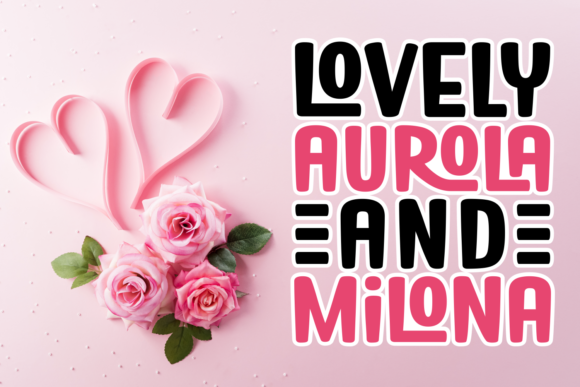 Riana Florin Font PNG with transparent background - Preview 3