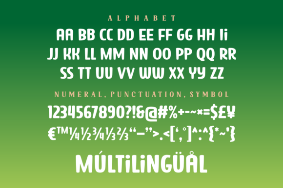 Riana Florin Font PNG with transparent background - Preview 5