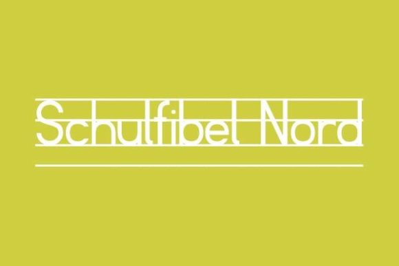 Schulfibel Nord Font Font PNG with transparent background - Preview 1
