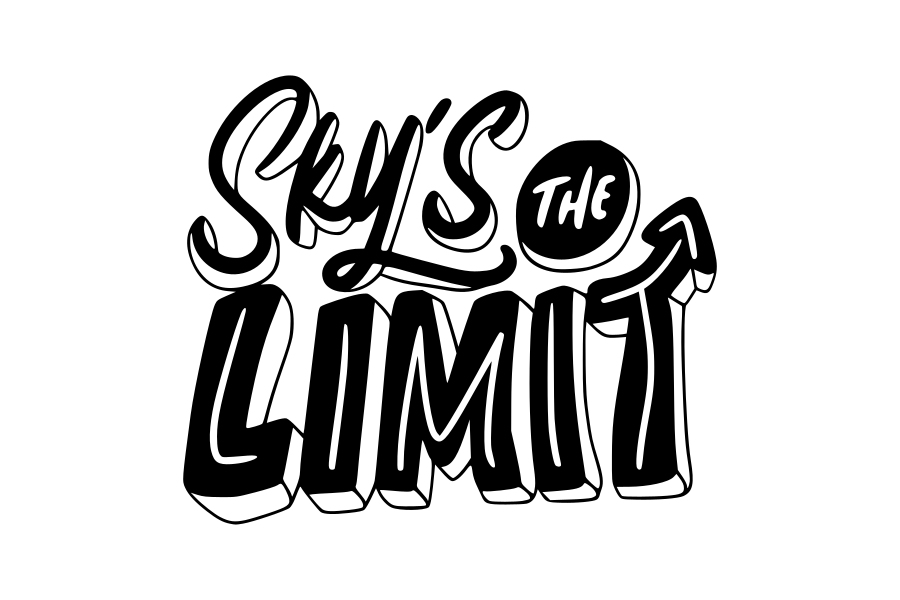 Sky's the Limit Graphic by bukeicon · Creative Fabrica