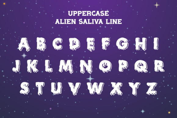 Alien Saliva Font - Preview 3