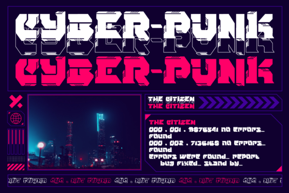 Aztrobuiya Font - Preview 2