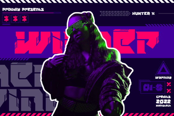 Aztrobuiya Font - Preview 3