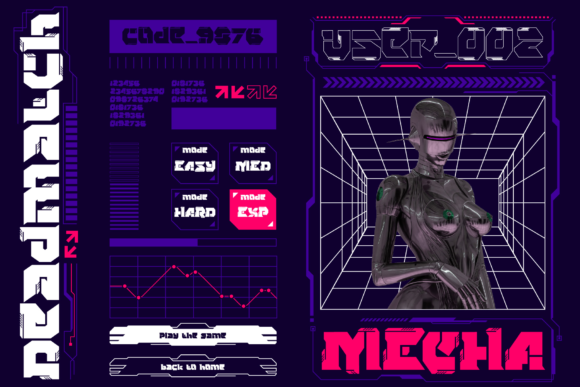 Aztrobuiya Font - Preview 4