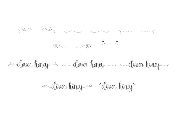 Clover Honey Font - Preview 6