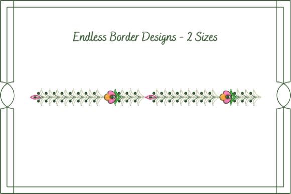 Floral Endless Border