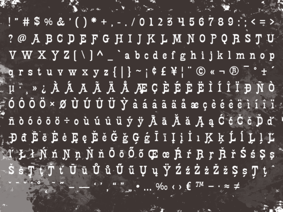 Folklore Font - Preview 1