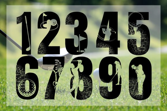Golf Font - Preview 2