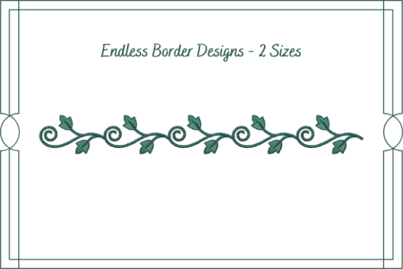 Green Garden Endless Border