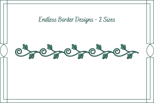 Green Garden Endless Border
