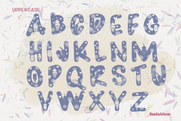 Ice Cream Font - Preview 1