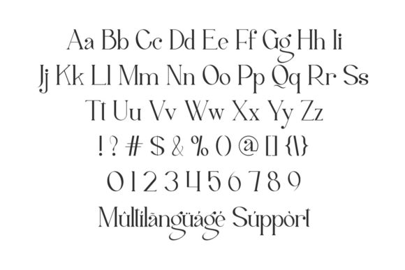 Marine Parade Font PNG with transparent background - Preview 2