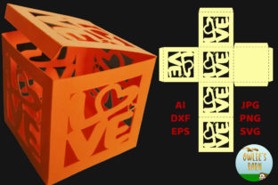 Box with 'Love' cutout