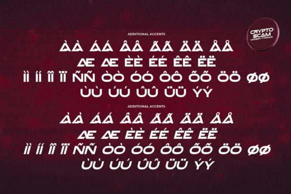 Crypto Scam Font - Preview 6