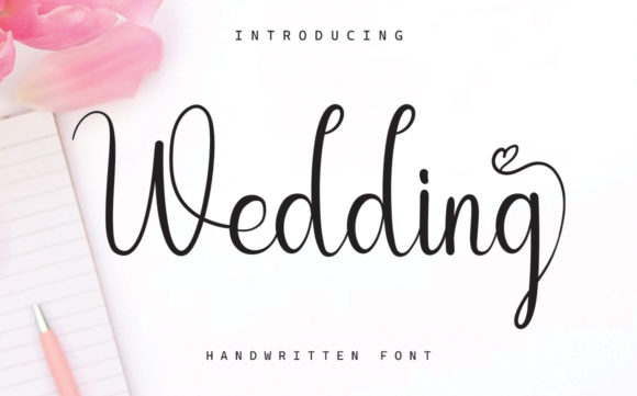 Wedding Font by Garcio