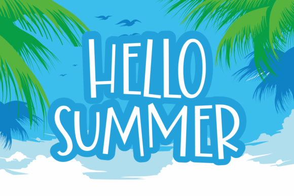 Before Summer Font - Preview 2