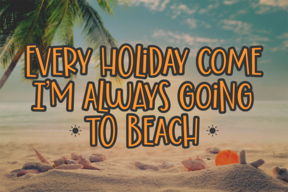 Before Summer Font - Preview 5