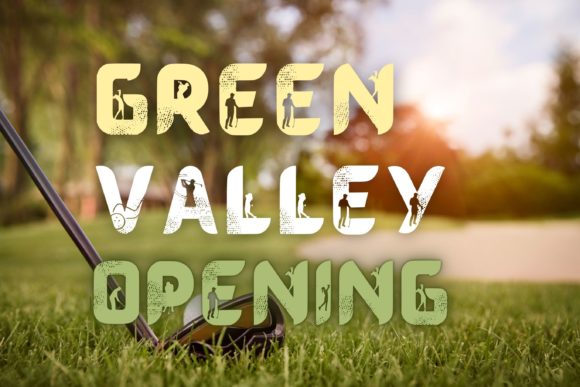 Best Pro Golf Font - Preview 1