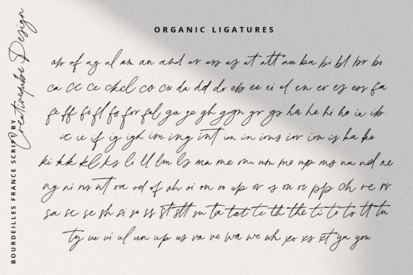 Bourdeilles France Font - Preview 5