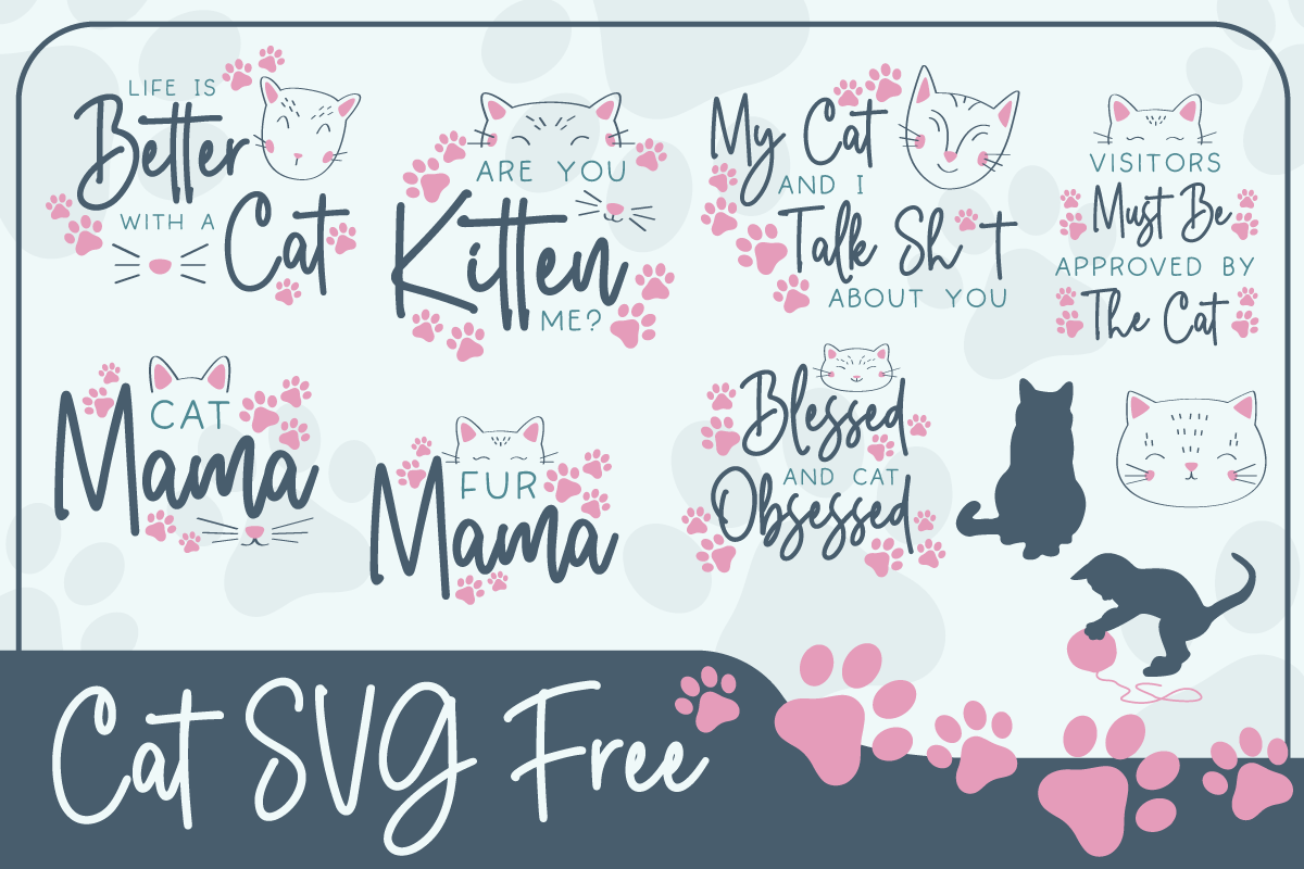 Cat SVG Free