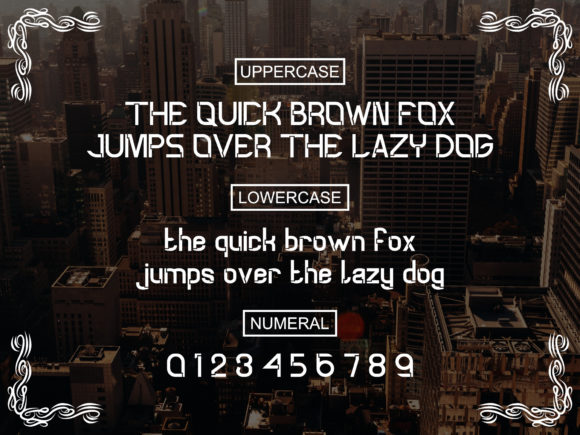 Clamarine Font - Preview 1
