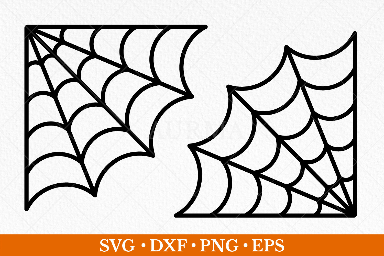 Corner Spider Web Svg