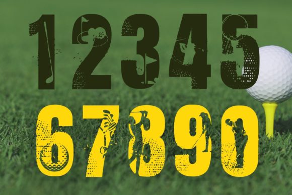 Golfer Campus Tour Font - Preview 3