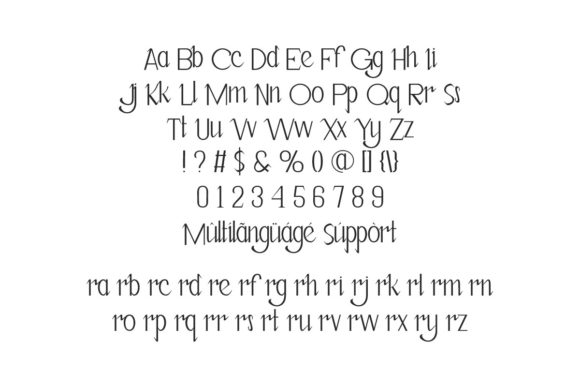 Gorgeous Baby Font PNG with transparent background - Preview 3