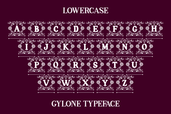 Gylone Font PNG with transparent background - Preview 2